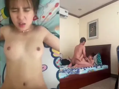 Xoạc rung giường cùng kim trang mặt dâm